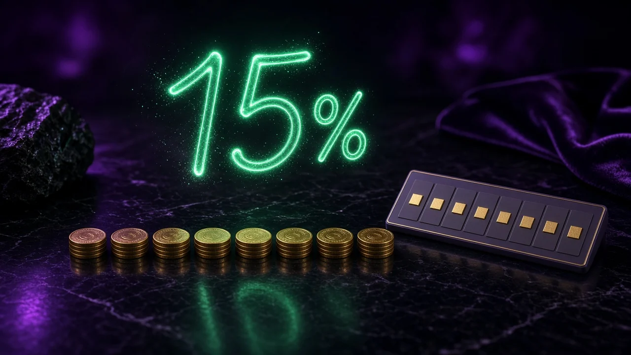 15% Instant Reward. Boost stays active for seven days once switched on