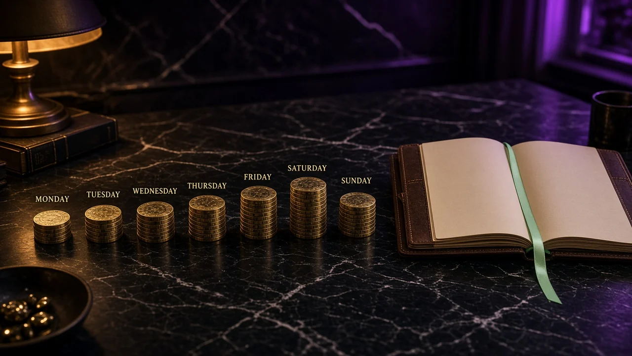 Weekly Rewards. Personalised amounts from recent play
